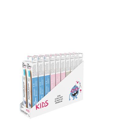 Spazzola Humble per bambini in bambù - MIX
