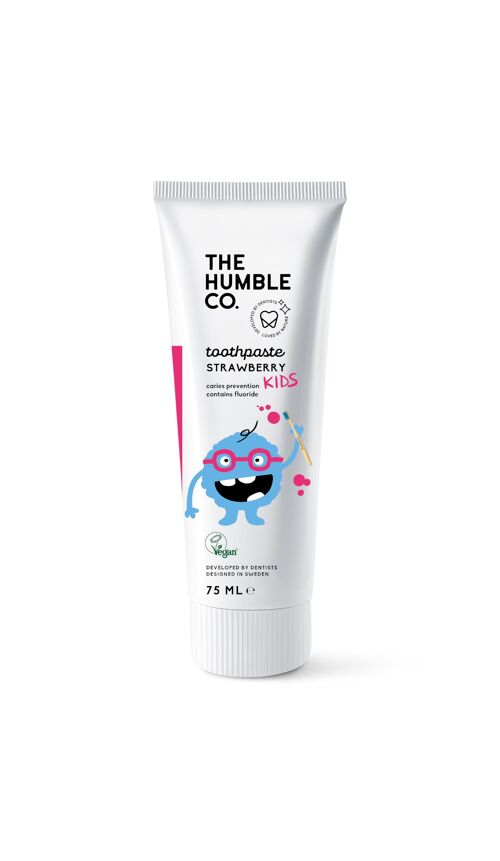 HUMBLE NATURAL TOOTHPASTE - KIDS STRAWBERRY