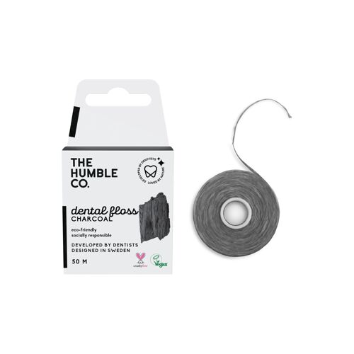 DENTAL FLOSS - CHARCOAL 50 M