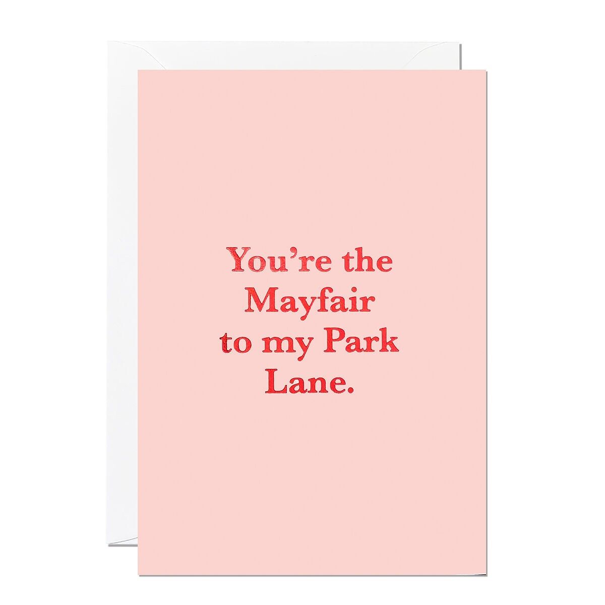 Sei il biglietto di auguri Mayfair per My Park Lane