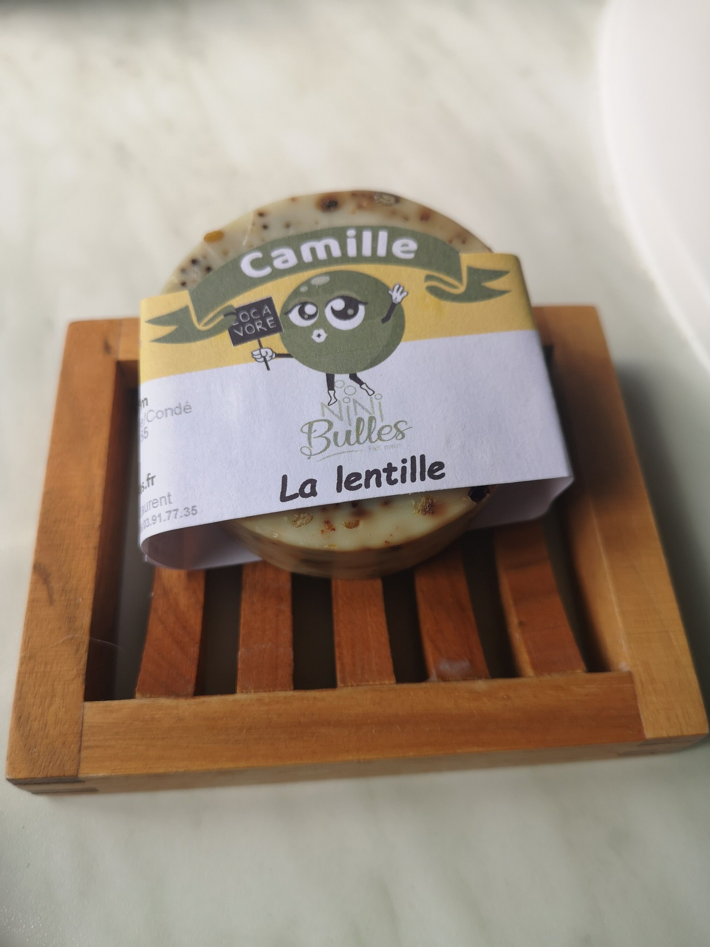 NATÜRLICHE SEIFE AUF BASIS GRÜNER LINSEN