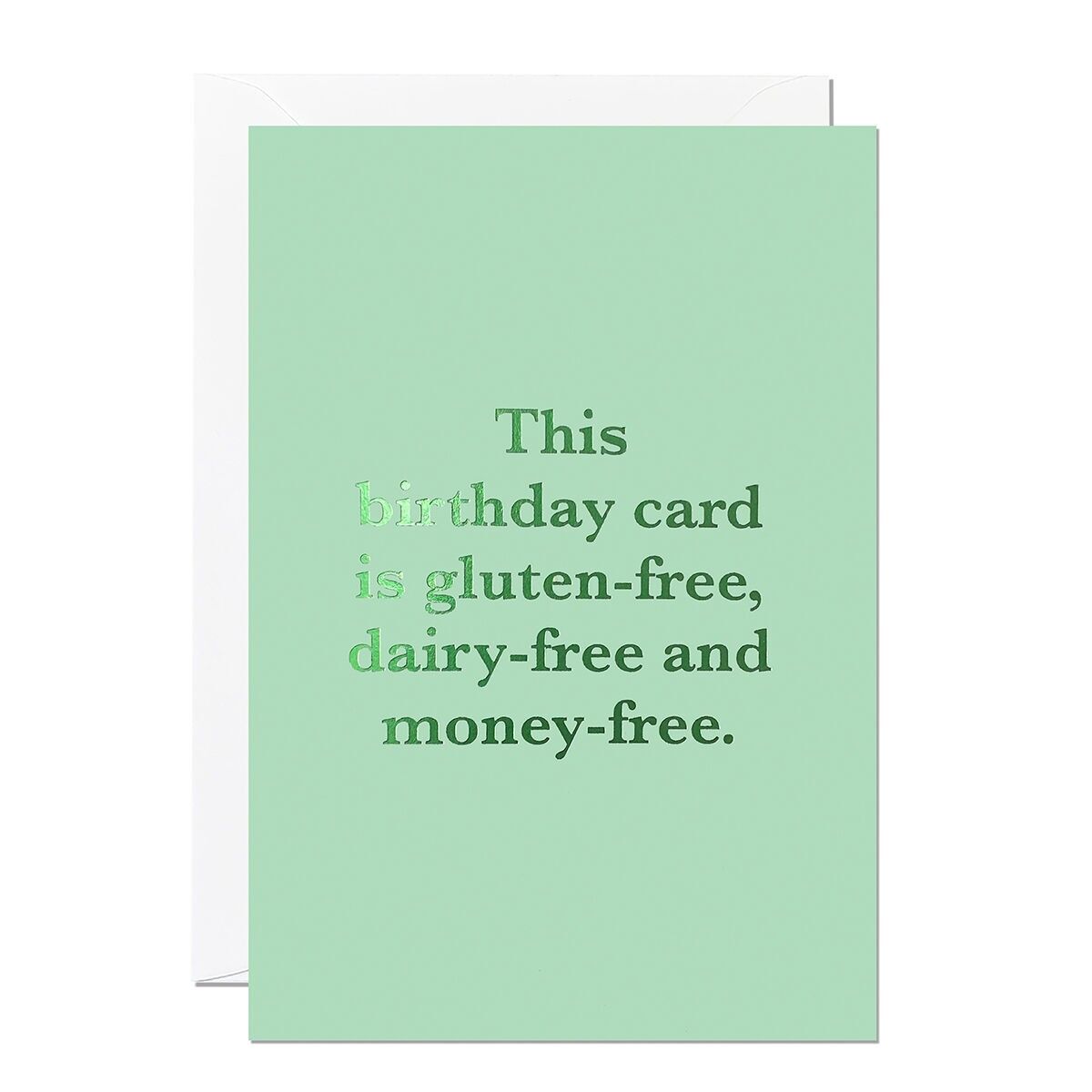Money-Free Birthday Card