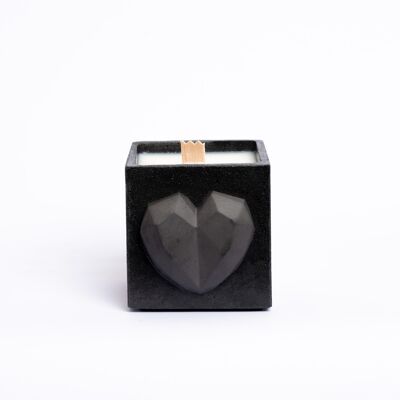 CANDLE LOVE - Anthracite colored concrete