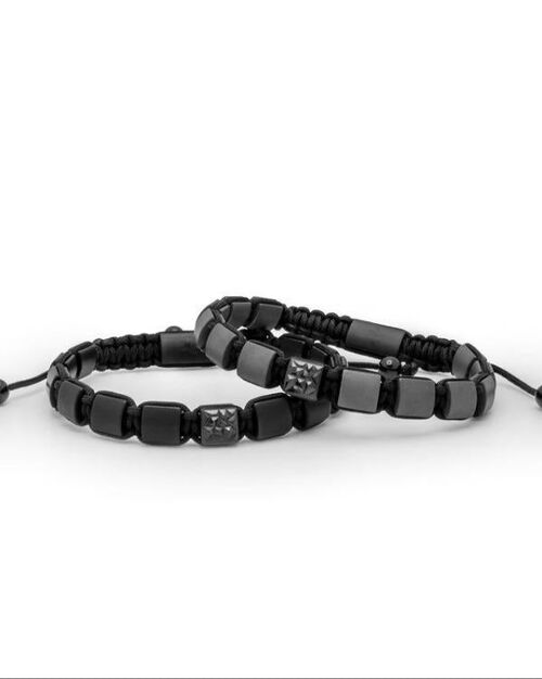 SM Hematite Grey Onyx Bracelts