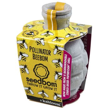 Ensemble cadeau Pollinator Power 4 Pk Seedbom - Paquet de 8 3