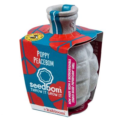 Poppy Peacebom Seedbom – Großpackung