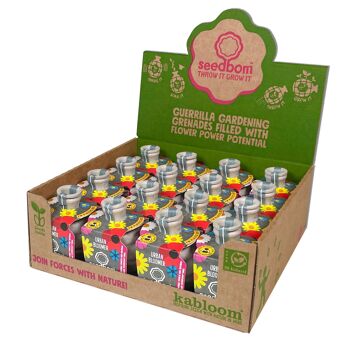 Urban Bloomer Seedbom - Pack CDU 1
