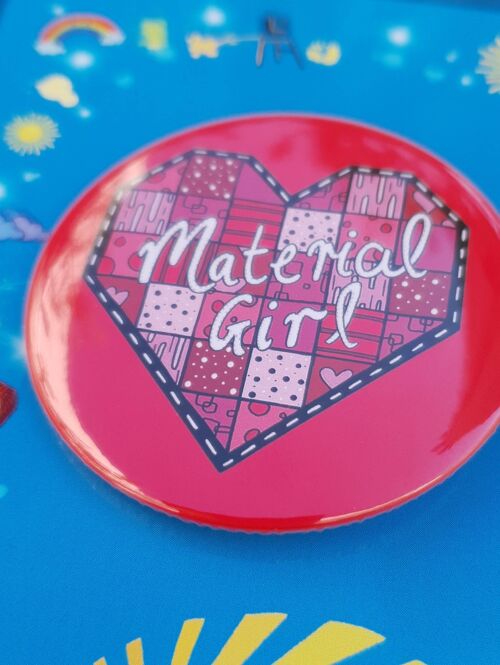 Quilting Button Badges
