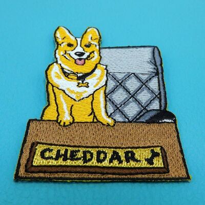 Cheddar Iron On Patch