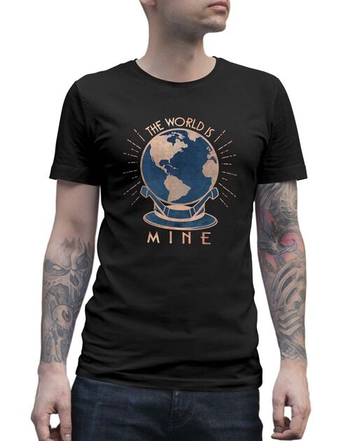 T-SHIRT THE WORLD IS MINE