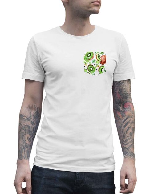 T-SHIRT KIWI WATERCOLOR