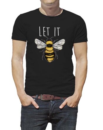 T-SHIRT LET IT BEE 1