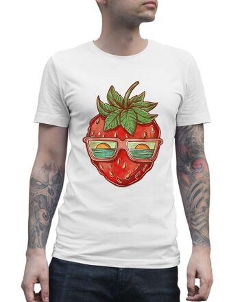 T-SHIRT FRAISE ÉTÉ 1