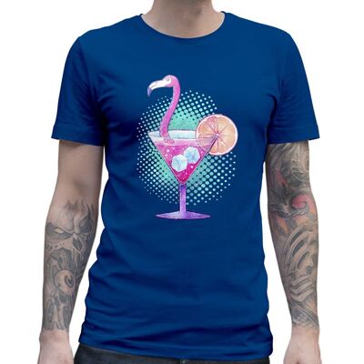 T-SHIRT FLAMINGO DRINK