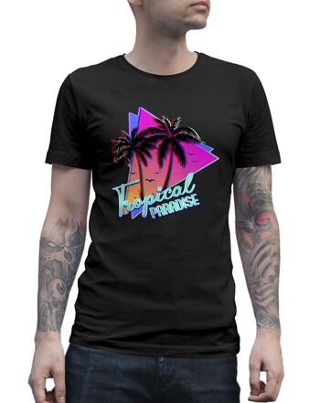 T-SHIRT PARADIS TROPICAL 1