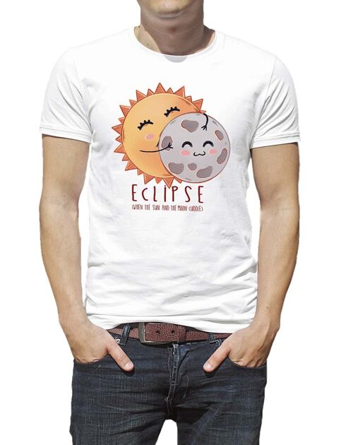 T-SHIRT SUN AND MOON ECLIPSE