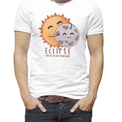 T-SHIRT SUN AND MOON ECLIPSE