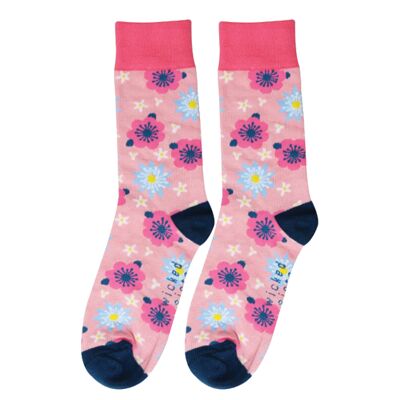 Chaussettes Fleurs