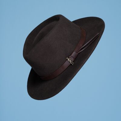 Olive Boston Wool-Felt Hat