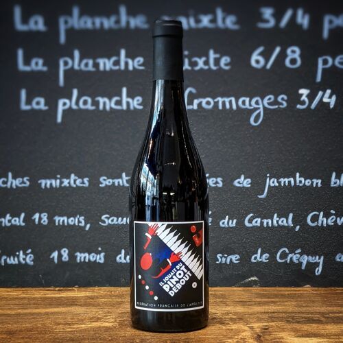 VIN ROUGE " IL JOUAIT DU PINOT DEBOUT "