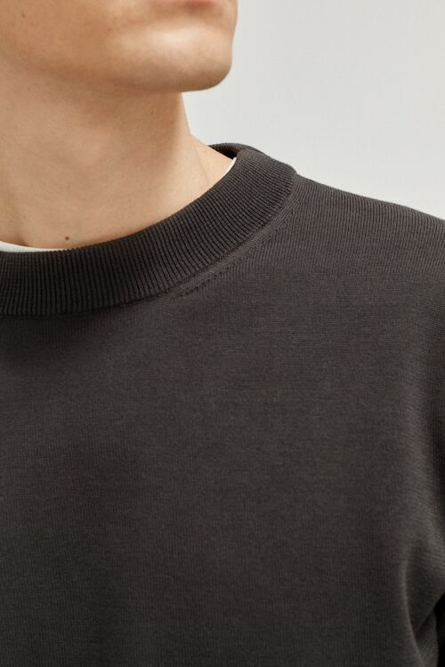The Organic Cotton Lightweight Sweater - Ivory -