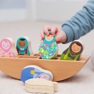 NOVITÀ Little Friends Rock-a-Boat Woodlies