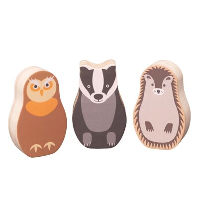 Collectable Woodlies - Hamish, Olive & Basil