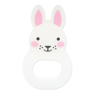 Pink Bo Bunny Sensory Teething Toy