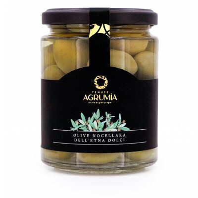 Preserved Sicilian sweet olives 300g