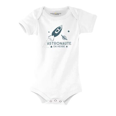 Body bébé Astronaute en herbe