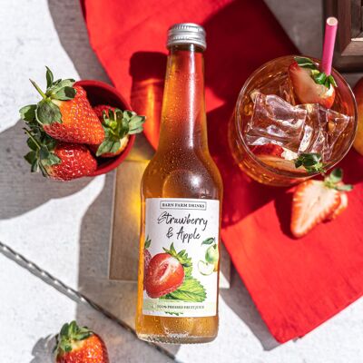 Strawberry & Apple Fruit Juice