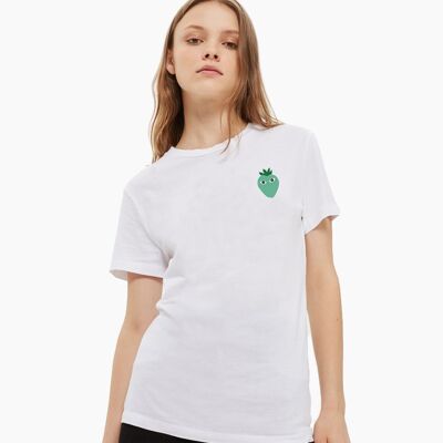 Neo mint logo white unisex t-shirt