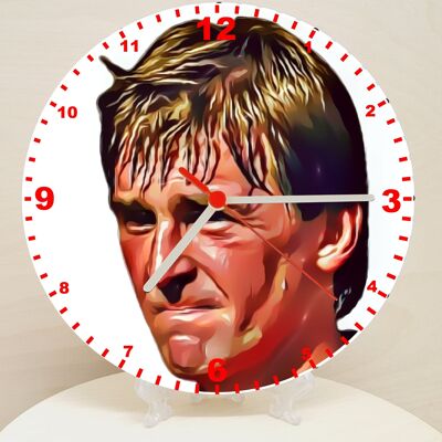 Football Clocks, Cartoon Liverpool Characters On A Quartz Clock, Stand or Wall Mounted, Battery Included - Dalglish