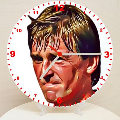 Football Clocks, Cartoon Liverpool Characters On A Quartz Clock, Stand or Wall Mounted, Battery Included - Dalglish