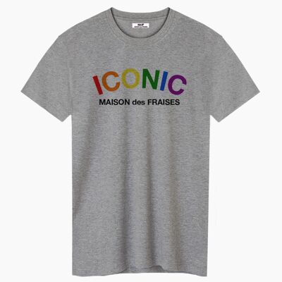 Iconic color gray unisex t-shirt