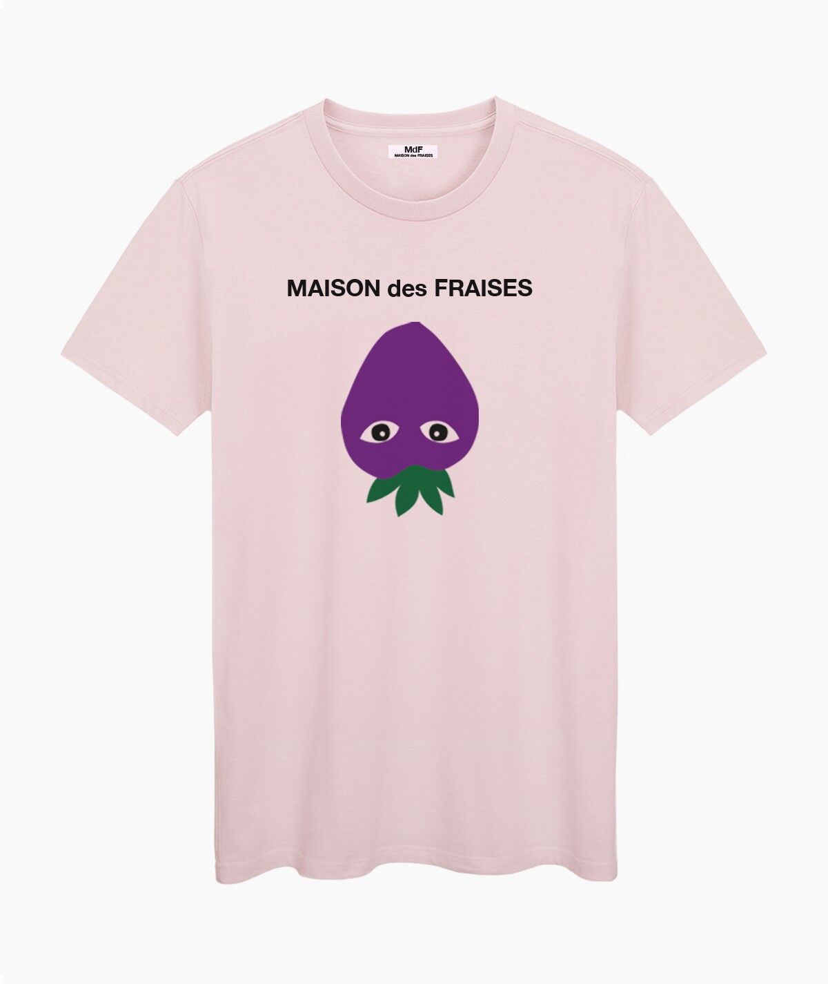 MAISON des FRAISES PURPLE PINK CREAM UNISEX T-SHIRT