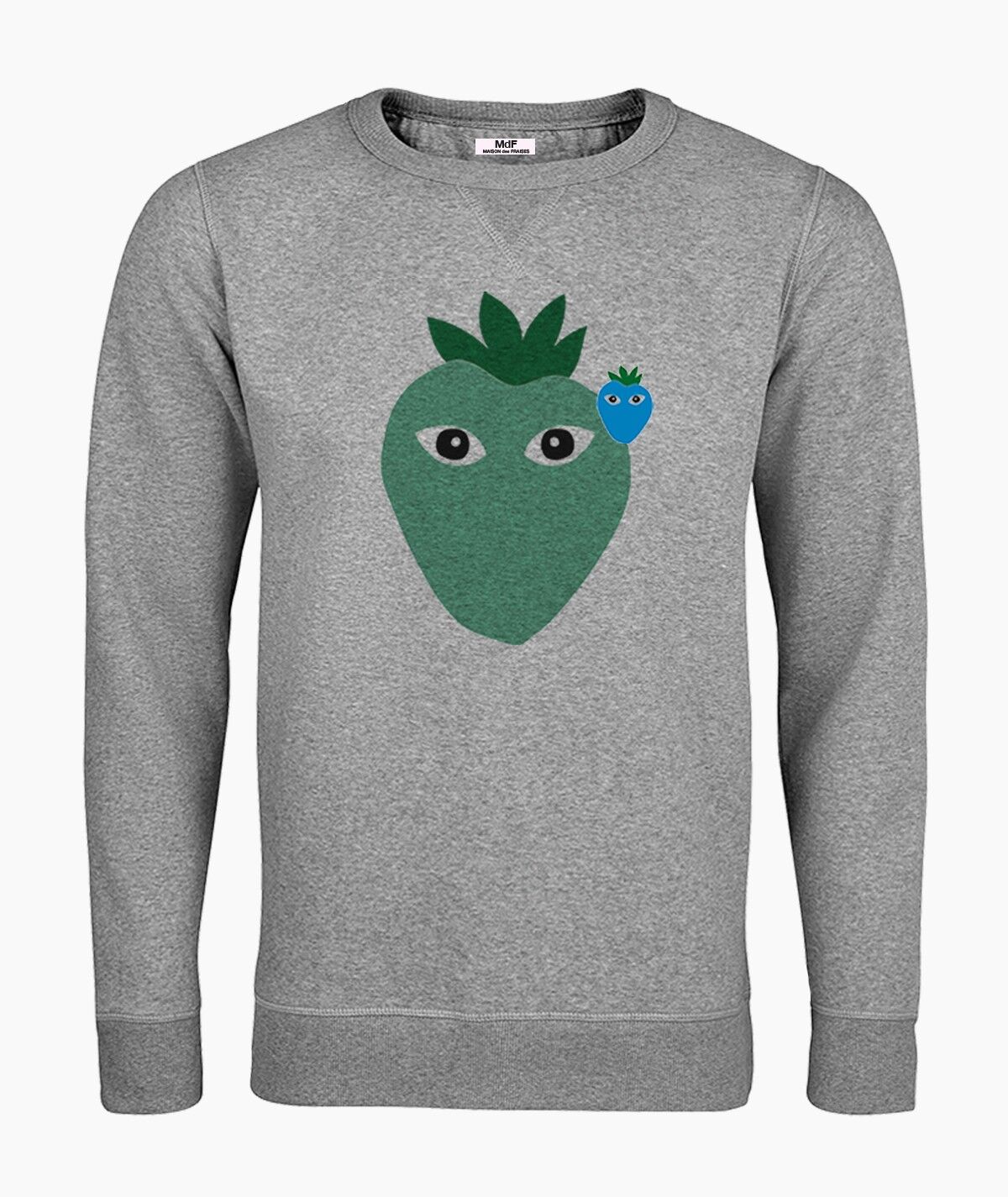 FELPA UNISEX LOGOS NEO MENTA XL E BLU GRIGIO