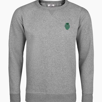 Neo mint logo gray unisex sweatshirt
