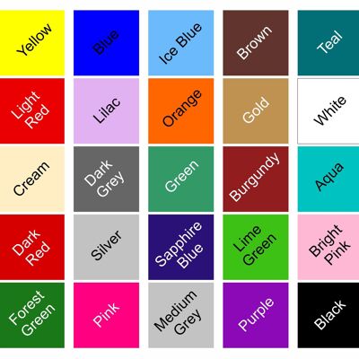 Graphics Decals For Motorhome Caravan Motorhome Transit Van Minibus SWB LWB MH012 - I'll tell you my colours