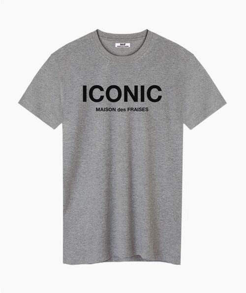 ICONIC MAISON des FRAISES GRAY UNISEX T-SHIRT