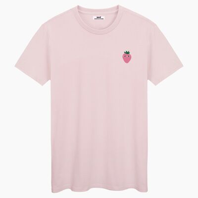 Pink logo pink cream unisex t-shirt