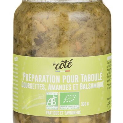 Préparation pour taboulé courgette amande & balsamique