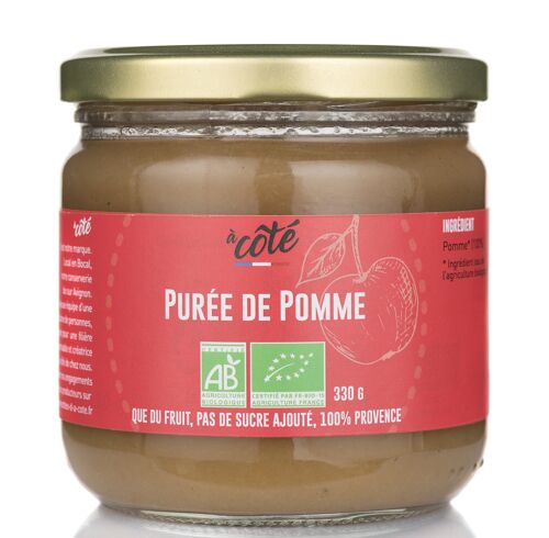 Purée de pomme sans sucre ajouté - 330g