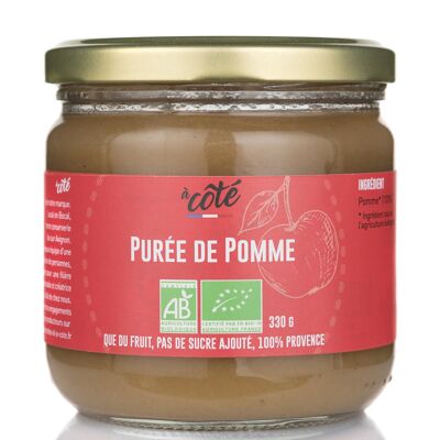 Puré de manzana sin azúcares añadidos - 330g