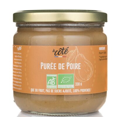 Pear puree without added sugar - 330g