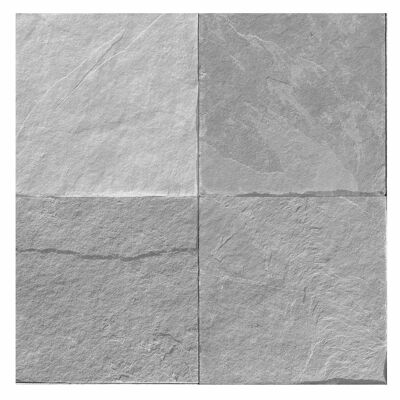 Mosaic Tile Stickers Grey, Pack Of 20, All Sizes, Waterproof, Transfers For Kitchen / Bathroom Tiles G05 - 100mm x 100mm - 4 x 4 Inch - Pattern 1