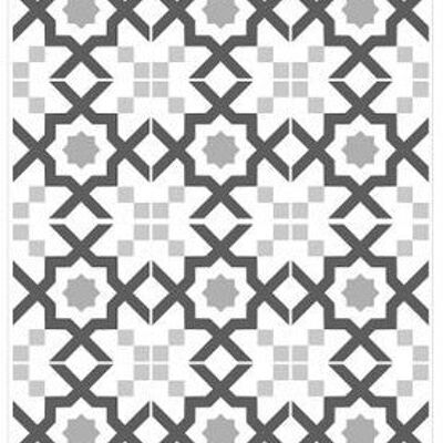 Mosaic Tile Stickers, Grey, Pack Of 16, Larger Sizes, Waterproof, Azulejo Transfers For Kitchen / Bathroom Tiles G14 - 150mm x 200mm - 6 x 8 Inch - Pattern 2