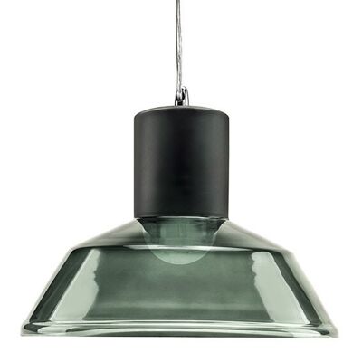 Factory Pendant Lamp - Grey Blue Tint