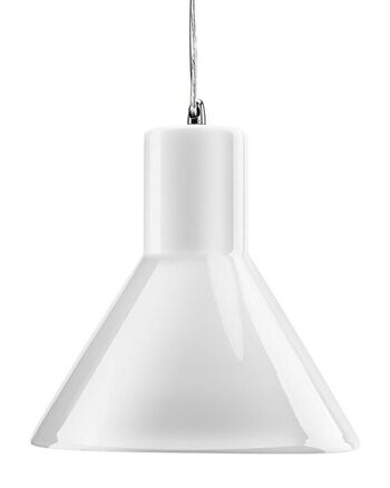 Lampe à Suspension Funnel - Blanc Brillant 1