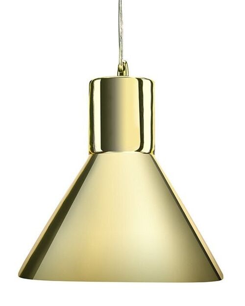 Funnel Pendant Lamp - Mirror Gold